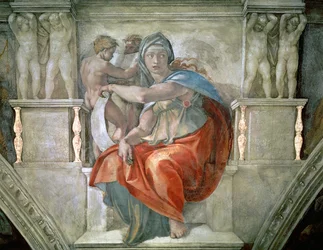 Sixtinische Kapelle: Delphische Sibylle